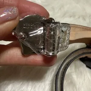 New! Versace Silver Small Medusa Head Belt - 80 Versace | Accessories | New Versace Silver Small Medusa Head  main image 4